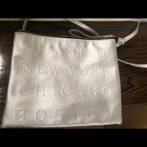 Forever 21 Silver Crossbody Bag